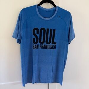 Lululemon Blue Men's Shirt